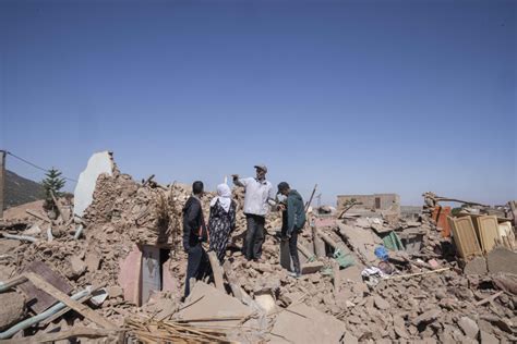 Earthquake robbed Moroccan villagers of almost everything  –  loved ones, homes and possessions